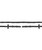 Schockemohle SP DuraSoft Leather Reins with Hook Studs, Black, flat.