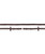 Schockemohle SP DuraSoft Grip Leather Reins with Hook Studs, Dark Brown/Silver.