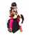 Douglas Cuddle Toy Natches Paint Horse, with girl.