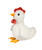 Douglas Cuddle Toy Bobbie Chicken Soft