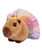 Douglas Cuddle Toy Capybara with Rainbow Tutu.