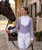 Abete Ladies Long Sleeve Perforated Show Shirt.