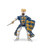 Papo Toy Blue King Richard, front.