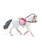 Papo Toy Walking Pony, side.