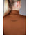 Schockemohle SPAlba Ladies Turtleneck Training Top, Nougat, back, detail.