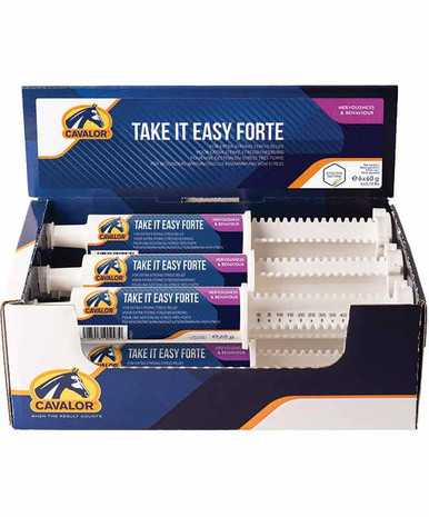 馬用サプリ　Cavalor Take It Easy Forte〈6本〉 Cavalor Take it Easy Forte Syringe 60cc | Sprucewood Tack