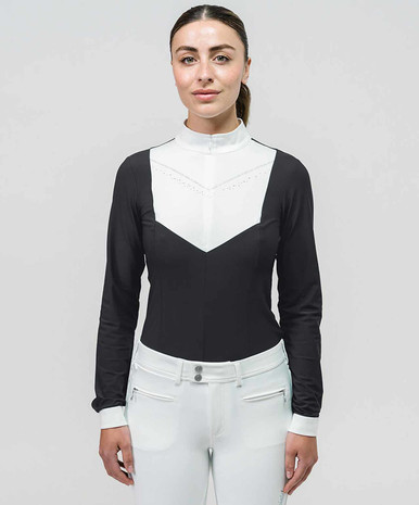 Samshield Scarlett Long Sleeve Show Shirt | Sprucewood Tack