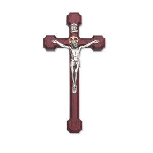 8 in. Decorative Cherry Crucifix - Gift Boxed 8 in. Decorative Cherry Crucifix - Gift Boxed
