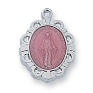 Sterling Pink Miraculous Baby Pendant 2 - Gift Boxed Sterling Pink Miraculous Baby Pendant 2 - Gift Boxed