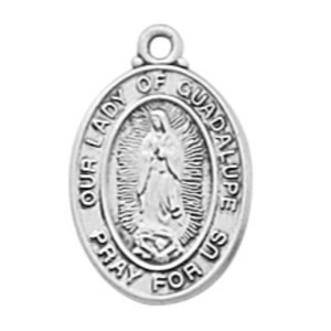 Sterling Guadalupe Baby Pendant - Gift Boxed Sterling Guadalupe Baby Pendant - Gift Boxed