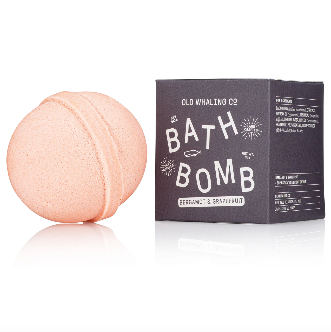 Bergamot & Grapefruit bath bomb - powerandlightpress