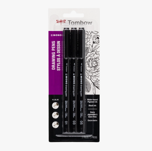 Modern Gel Pens - set of 3 - powerandlightpress