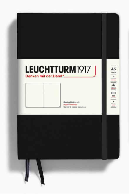 Leuchtturm Hardcover notebook - black