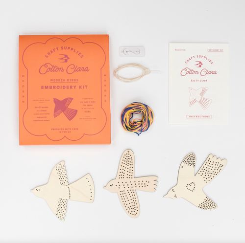 Bird Embroidery Board Kit Bird Embroidery Board Kit