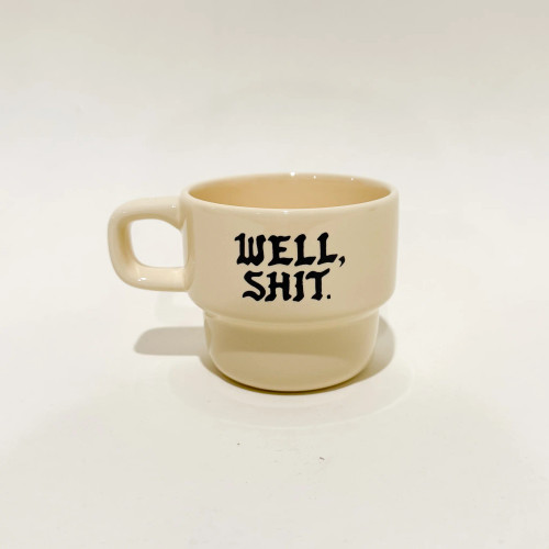 Well Shit Cappuccino Mug 