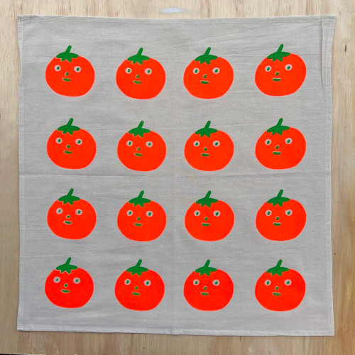 Tomato tea towel