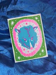 Opossum Cutie Riso Print