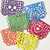 Papel Picado coasters Papel Picado coasters