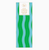 Green Fussy Stripe tissue paper