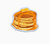 Short Stack Pancake sticker