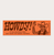 Howdy! bumper sticker