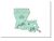 Louisiana State Print: The Bayou State