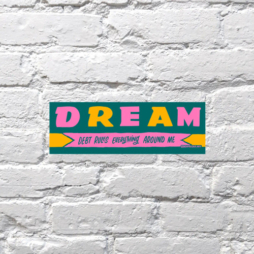 DREAM sticker - powerandlightpress