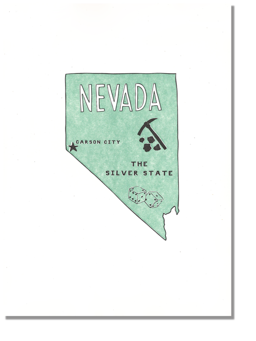 Nevada State Print Silver State powerandlightpress