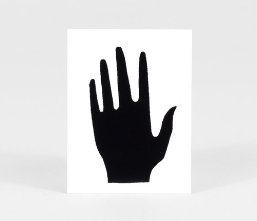 Large Hand Sticker Hand sticker - powerandlightpress