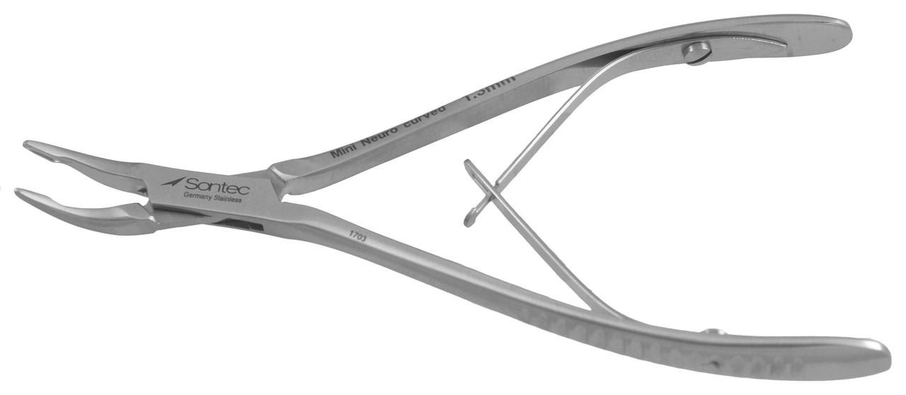 Neuro Rongeur 1100-577 - MINI NEURO RONGEUR CURVED 1.3mm JAW 5 1/2