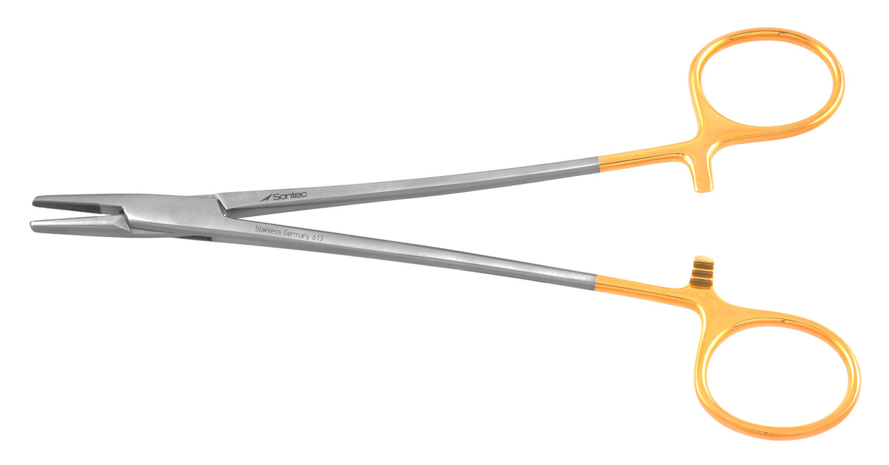 132-118 - MAYO HEGAR NEEDLE HOLDER TC SERRATED TIP 7 1/4