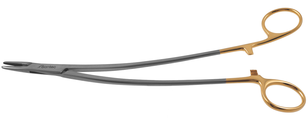 132-209L - TURNER-WARWICK NEEDLE HOLDER OFF SET RING CURVED SHANK