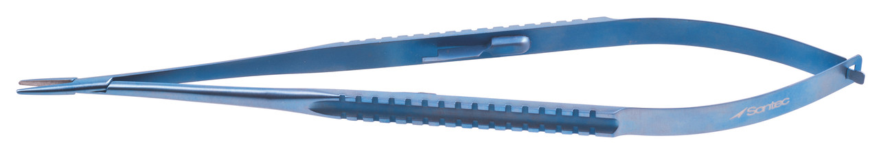 2600-6705 - TITANIUM JACOBSON NEEDLE HOLDER FLAT KNURLED HANDLE TC