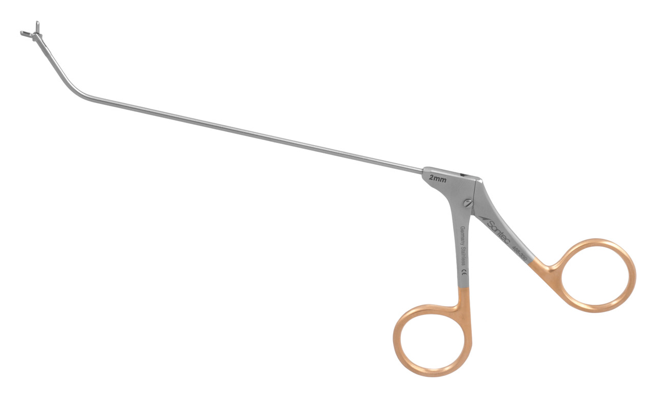 468-330 - FRONTAL SINUS GIRAFFE FORCEPS DOUBLE ACTION CUP 45° 2mm 5 1/4 ...