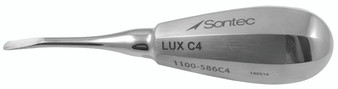 1100-586C4 - LUX ELEVATOR SHORT HANDLE CURVED 4mm 5"