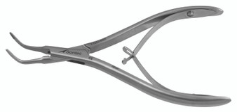 1100-595 - FRAGMENT FORCEPS W/SPRING ANGLE 5"