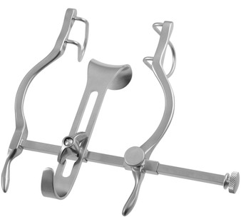 1100-612 - CSU PEDIATRIC BALFOUR RETRACTOR SINGLE BAR 3 1/2" SPREAD