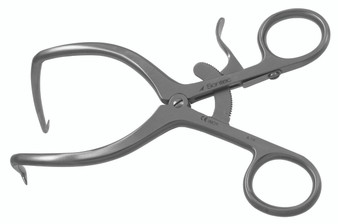 1100-6334 - GELPI OFF-SET ARMS MULTI-DEPTH DEEP ANGLE RETRACTOR LEFT 8 x1 1/2 x 2 1/2"