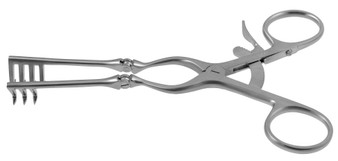 1100-640 - WEITLANER RETRACTOR HINGED BLADES SHARP 6 1/2"