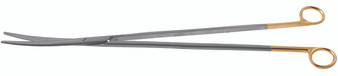 1100-850 - NELSON-METZENBAUM SCISSORS LONG BLADES TC CURVED 18"