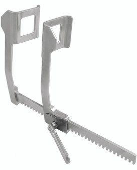 1101-532 - FINOCHIETTO RETRACTOR 2 3/4" x 2 1/2" BLADES 8" SPREAD LARGE