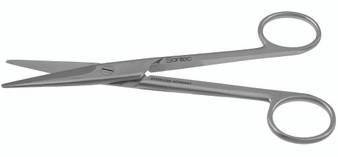 110-274 - MAYO NOBLE SCISSORS BEVELED BLADES STRAIGHT 6 1/2"