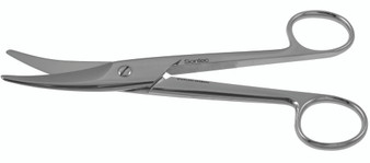 110-275 - MAYO NOBLE SCISSORS BEVELED BLADES CURVED 6 1/2"