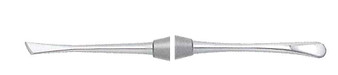 1102-EP24G - PERIOSTEAL ELEVATOR #24G STANDARD HANDLE DOUBLE END CURVED 4mm ROUND/ANG BLADE