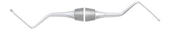 1102-FPH3-7 - HIRSCHFELD PERIODONTAL FILE #3-7  DOUBLE END 1.4mm BLADES 14mm 40° SHANK