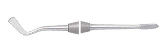 1102-RECPLH20 - HIRSCHFIELD PERIOSTEAL ELEVATOR #20 LIGHT HANDLE DOUBLE END 3.5mm STRAIGHT/4mm ROUND