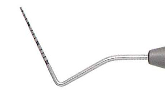 1102-REPCN15 - PERIODONTAL PROBE #N15 LIGHT HANDLE SINGLE END COLOR CODE UNC TIPS