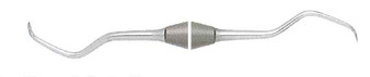 1102-RESCALSR - LINGUAL CURETTE #ASLR LIGHT HANDLE DOUBLE END 2mm CONTRA ANGLE SPOON/CURETTE