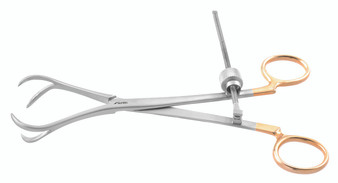 1103-036 - SONTEC CONDIAL REDUCTION CLAMP DOUBLE PRONGS W/SPEED LOCK 8"