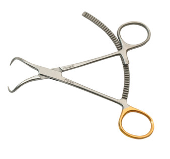 1103-040R - BONE REDUCTION CLAMP W/EXTRA-LONG RATCHET 5 1/4"